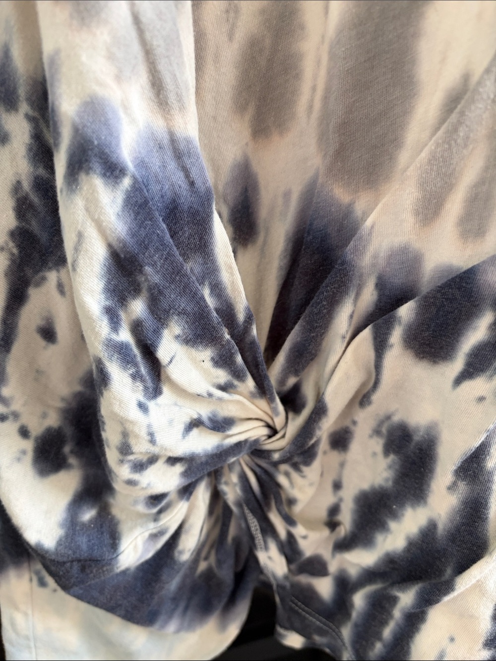 Z Supplye | Tie Dye T Shirt Dress Blue Gray - Picture 2 of 4